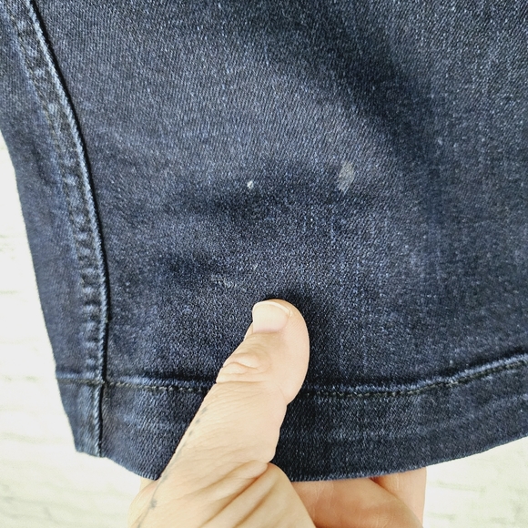 LRL LAUREN RALPH LAUREN | stretch denim pencil skirt - Picture 3 of 6